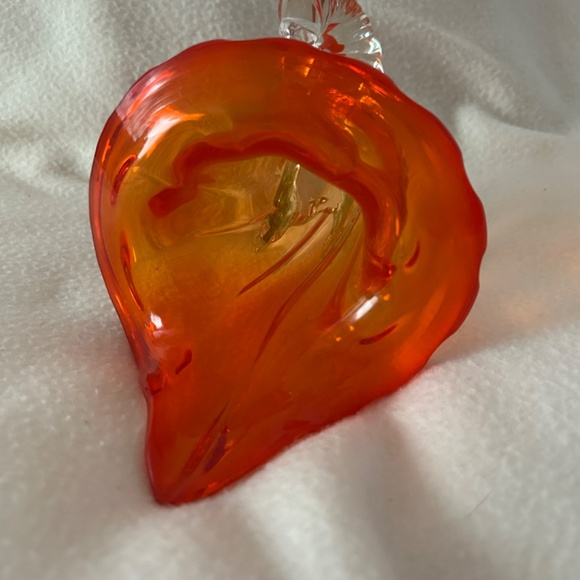 Art Glass Cornucopia/Horn of Plenty MCM 1950s - Picture 5 of 7